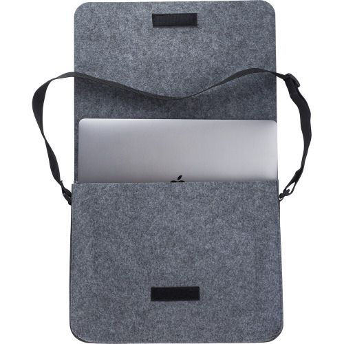 Torba na laptopa 15" z filcu RPET Szary V1257-19 (2)