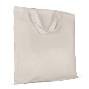 Torba na ramię z bawełny OEKO-TEX® 140g/m² 38x42cm krótkie rączki