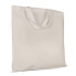 Torba na ramię z bawełny OEKO-TEX® 140g/m² 38x42cm krótkie rączki Ecru LT95255-N0054  thumbnail