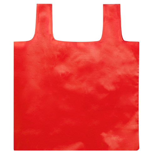 Torba RPET na zakupy, składana Czerwony V8170-05 