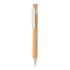 Bambusowy długopis biały P610.543  thumbnail