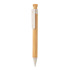 Bambusowy długopis biały P610.543  thumbnail