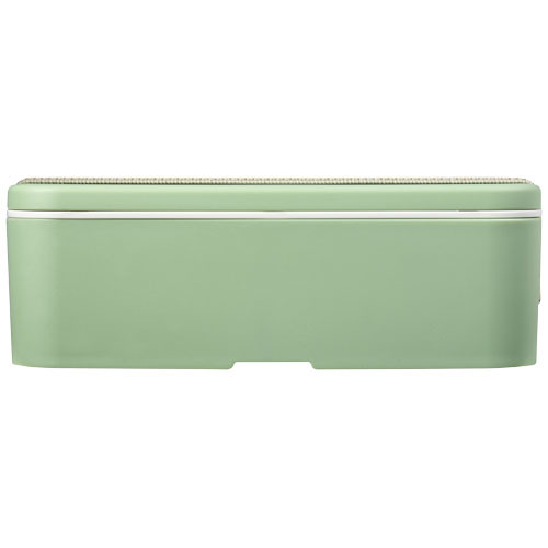 MIYO Renew jednoczęściowy lunchbox Zielony butelkowy 21018162 (2)