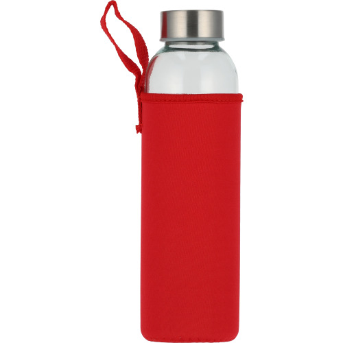Butelka szklana KLAGENFURT 500 ml Czerwony 084205 