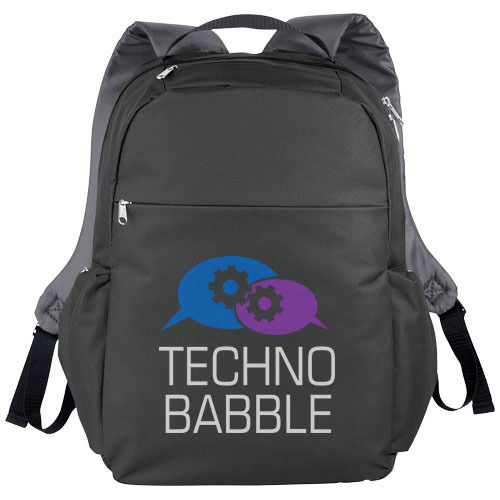 Smukły plecak na laptop 15" Ciemnografitowy 12018602 (2)