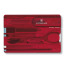 SwissCard Classic czerwony transparentny czerwony 07100T65  thumbnail