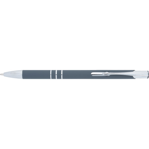 Długopis metalowy soft touch NEW JERSEY Ciemnoszary 055577 (4)