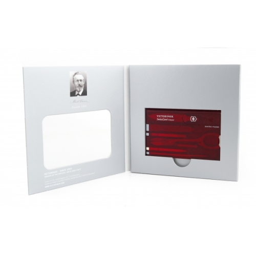 SwissCard Classic czerwony transparentny czerwony 07100T65 (3)