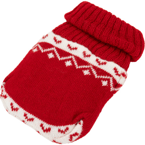 Ogrzewacz w świątecznym pokrowcu WHITE ROCK Czerwony 436305 (1)