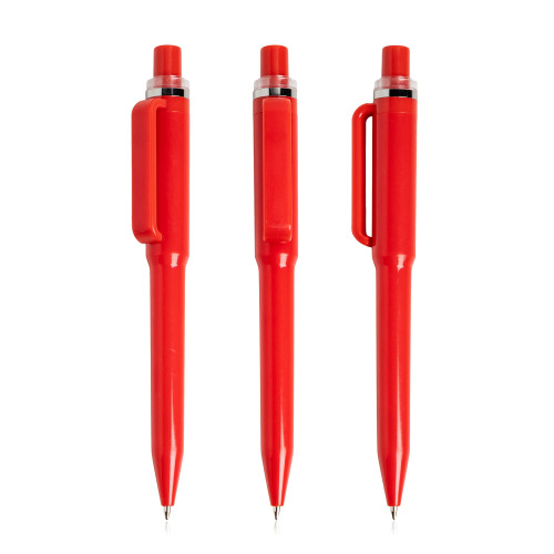 Długopis z recyklingowanego ABS / Penley Czerwony IP13152252 
