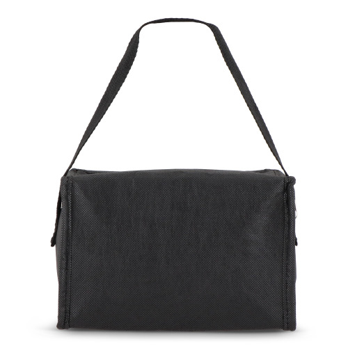 R-PET 6 Torba chłodząca na puszki z włókniny 20 x 13 x 12,5 cm 75g/m² Czarny LT95390-N0002 (3)