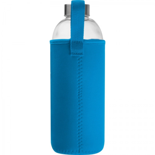 Butelka szklana z pokrowcem 1000 ml JESSICA Jasnoniebieski 6242724 (8)