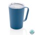 Kubek termiczny 420 ml, stal nierdzewna z recyklingu blue P433.055 (12) thumbnail
