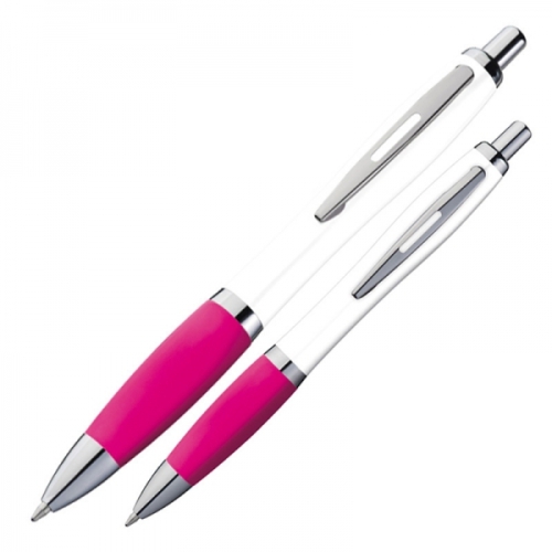 Długopis plastikowy KALININGRAD różowy 168311 (1)