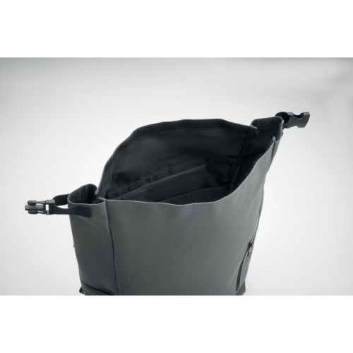 Plecak na laptopa 15'' rolltop Kamienny Szary MO2969-15 (10)