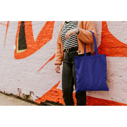 Torba bawełniana na zakupy | Hall Granatowy V8481-04 (6)