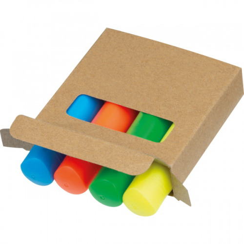 Mini zakreślacze 4 kolory SETH Wielokolorowy 24721mc (4)