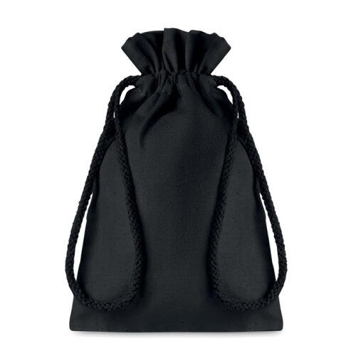 Mała bawełniana torba czarny MO9729-03 