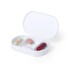 Antybakteryjny pojemnik na tabletki biały V8862-02  thumbnail