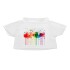 Koszulka dla zabawki pluszowej biały HU111-02 (3) thumbnail