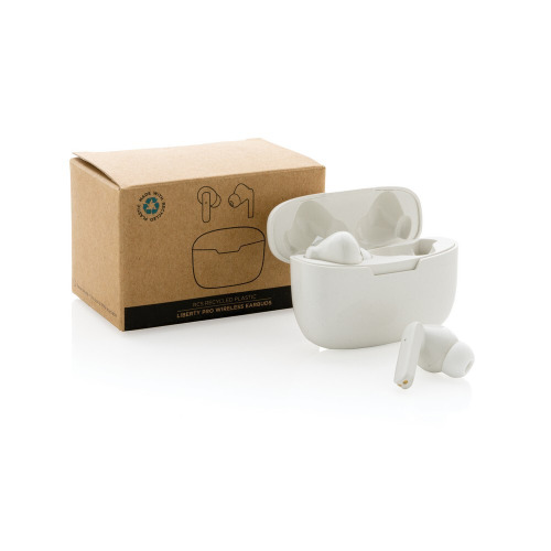 Bezprzewodowe słuchawki douszne Liberty Pro Biały P329.583 (9)