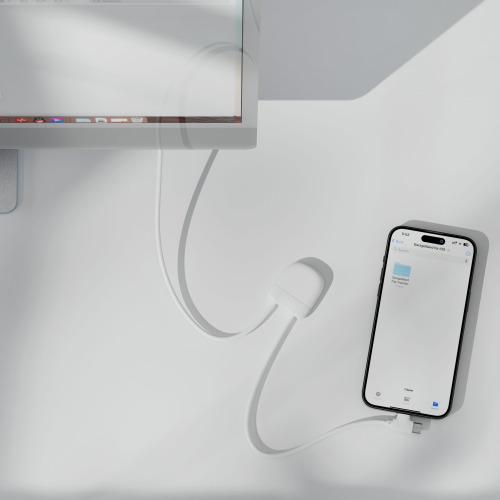 Xoopar Ice-C Charging cable Biały LT41018-N0001 (5)