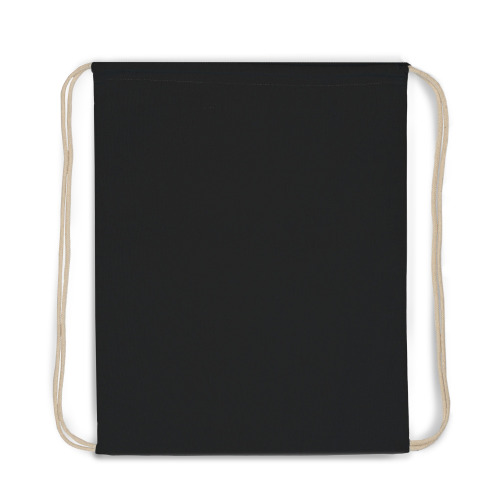 Worek plecak bawełniany OEKO-TEX® 35x45cm Czarny LT95205-N0002 (1)
