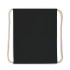 Worek plecak bawełniany OEKO-TEX® 35x45cm Czarny LT95205-N0002 (1) thumbnail