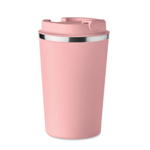 Dwuścienny kubek 350 ml Dziecięcy Róż