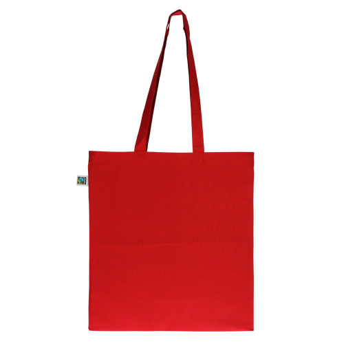 Torba Fairtrade długa 140g 38x42 Czerwony LT95253-N0021 (2)