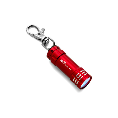 Brelok do kluczy z lampką czerwony V4193-05 (4)