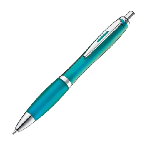 Długopis plastikowy MOSCOW turkusowy 168214 
