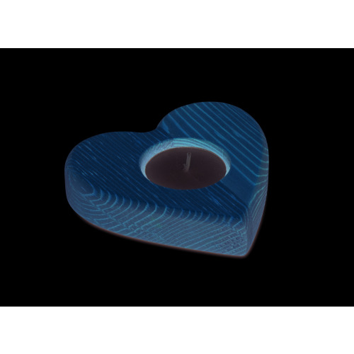 Świecznik serce Drewna MO9377-40 (1)