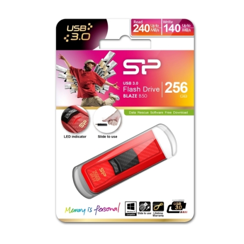 Pendrive Silicon Power Blaze B50 3,0 czerwony EG 813305 32GB (2)