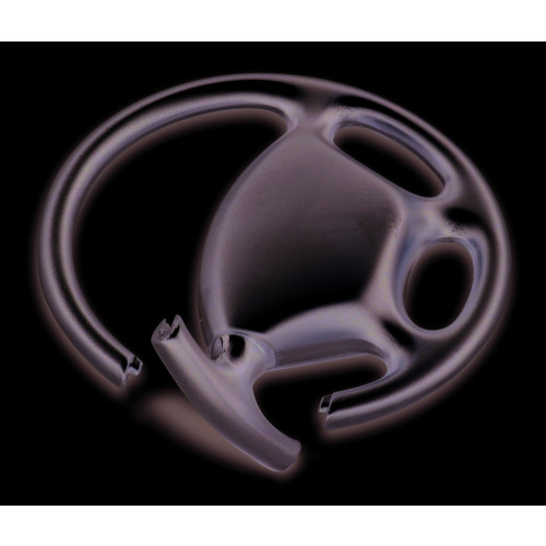 Brelok kierownica, stop cynku Srebrny mat KC2030-16 (1)