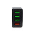 Ładowarka ścienna z 4 portami USB czarny V0195-03 (1) thumbnail