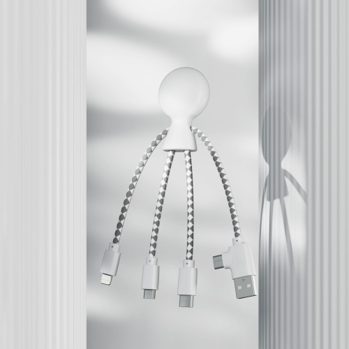 2081 | Xoopar Mr. Bio Charging cable Biały LT41004-N0001 (6)