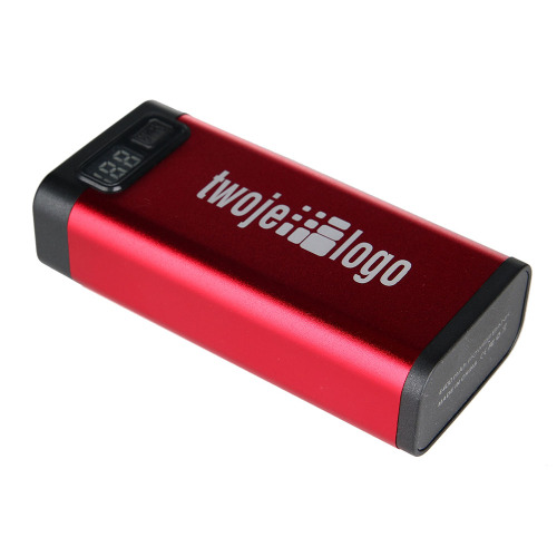 Power Bank 4400mAh Czerwony EG 777305 4400 (1)