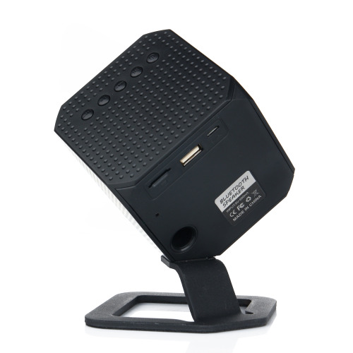 Głośnik bluetooth z zegarem Czarny EG 006303 (2)