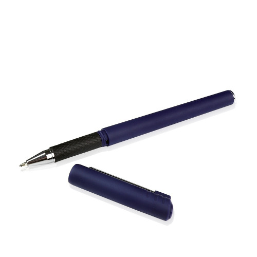 Długopis żelowy z zatyczką granatowy V1988-04 (1)
