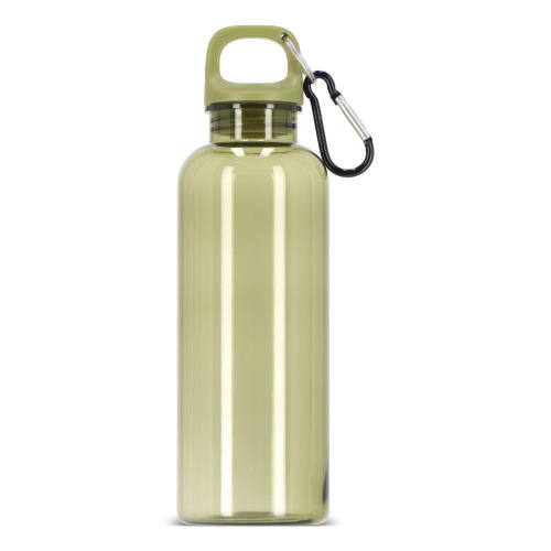 Butelka na wodę Noa R-PET 500 ml Przezroczysty Transparentny / Oliwkowa zieleń LT98913-N0443 (7)