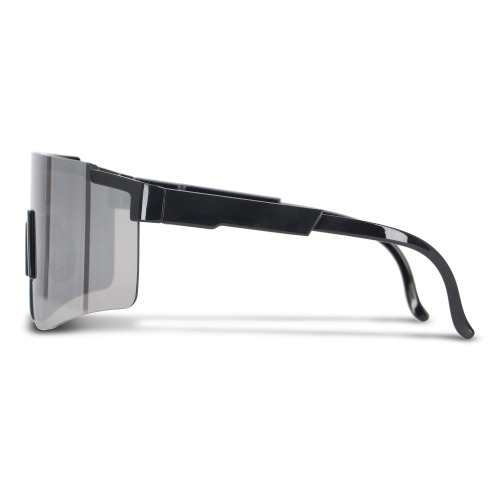Sportowe okulary przeciwsłoneczne Tom R-PC z lustrzanymi soczewkami UV400 Czarny LT86730-N0002 (3)