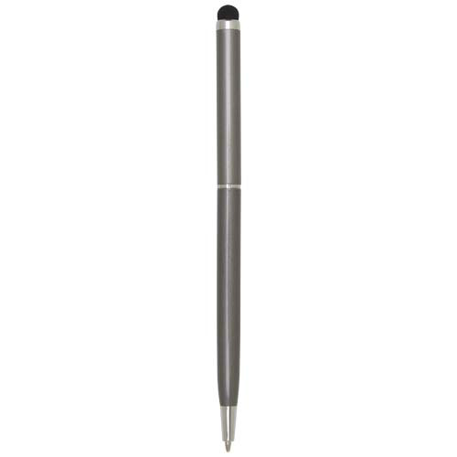 Ore aluminium ballpoint pen with stylus Tytanowy 10625682 (3)