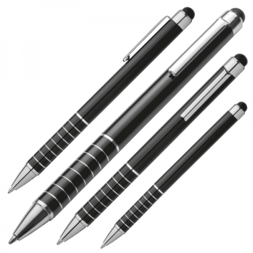 Długopis metalowy touch pen LUEBO czarny 041803 (1)
