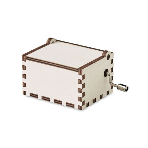 Drewniana pozytywka świąteczna Drewna CX1478-40 (2)