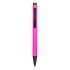 Długopis z wysokiej jakości plastiku i metalu różowy V1696-21  thumbnail
