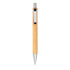 Bambusowy długopis szary, szary P610.329 (5) thumbnail