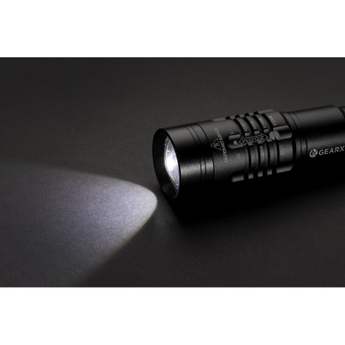 Latarka Gear X, ładowana przez USB Czarny P513.851 