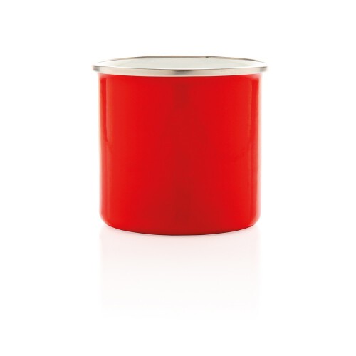 Emaliowany kubek 350 ml czerwony V0679-05 (2)