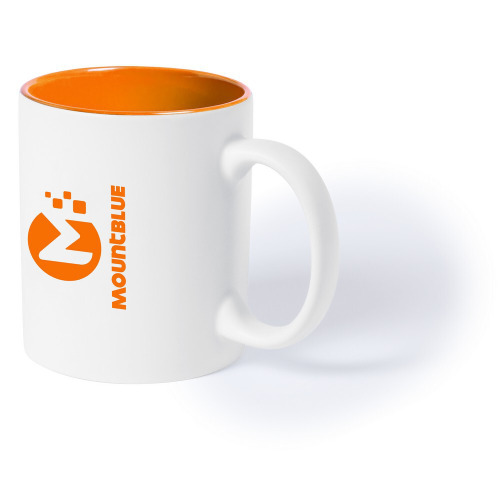 Kubek ceramiczny 350 ml Pomarańczowy V0476-07 (3)